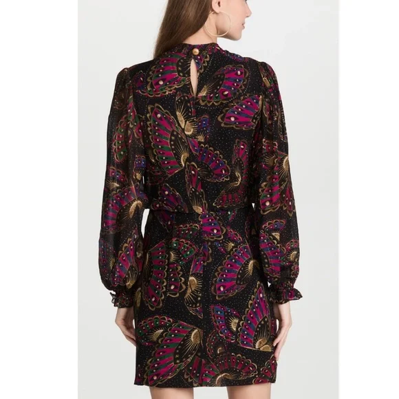 FARM Rio Butterfly Sky Mini Dress - Picture 2 of 11